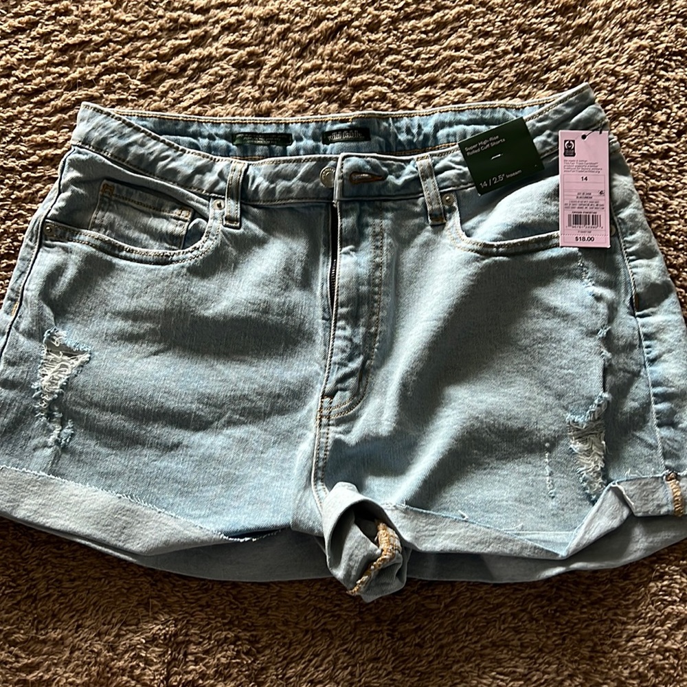 Brand new jean shorts